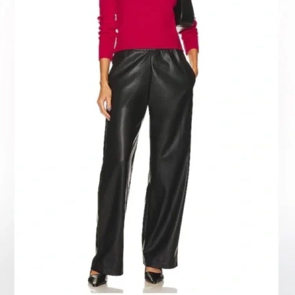 Enza Costa Vegan Leather Pants